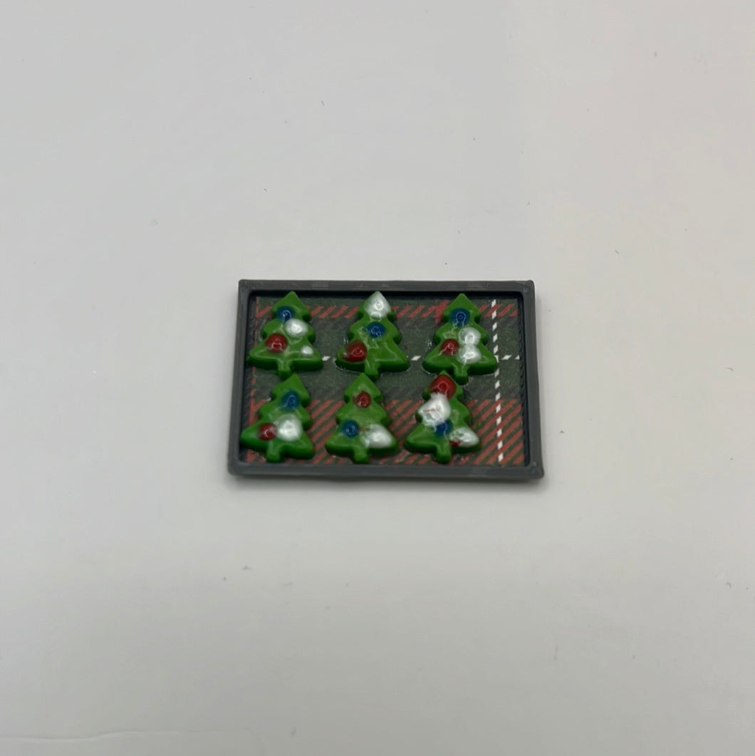 ZR113 - Tray of Christmas cookies