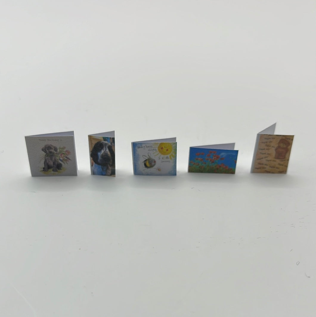 ZR123 - 5 assorted birthday cards