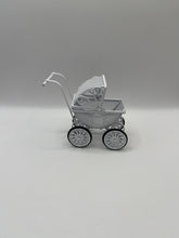 Load image into Gallery viewer, NUR114 - White metal pram