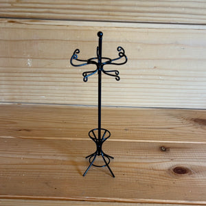 2897 - Fancy black coat stand